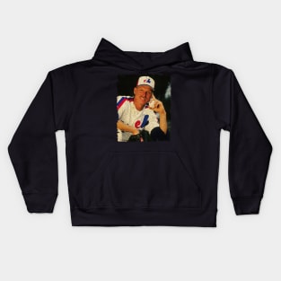 Randy Johnson in Montreal Expos Kids Hoodie